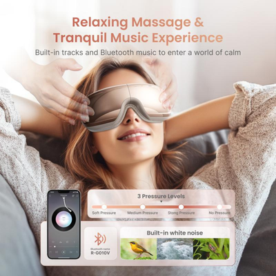 VENTRAKX Eyeris – Heated & Cooling Eye Massager for Deep Relaxation